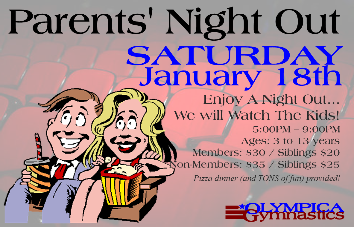 Parents' Night Out! - Olympica Gymnastics